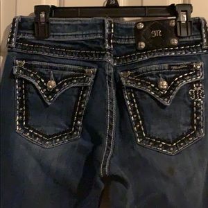 Miss Me straight leg inseam 30